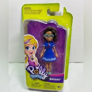 Polly Pocket Trendy Outfit Shani Mini Figure Blue Sailor Dress New
